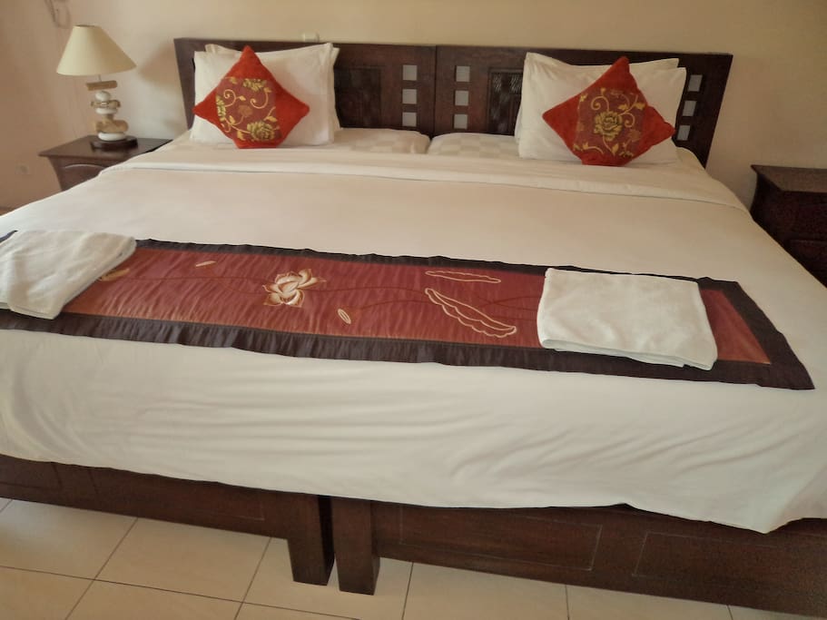 Beds can be modified into Double or Twin Beds