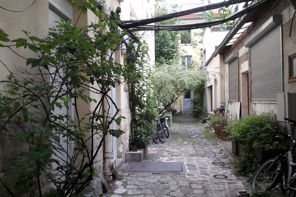 Cour de l'immeuble