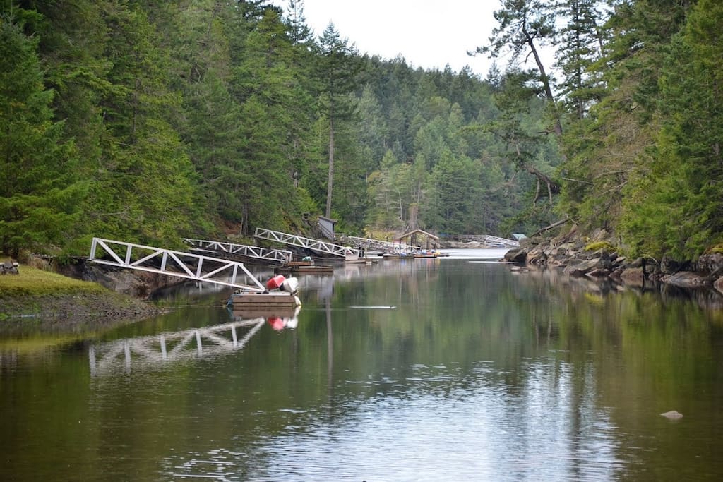 "We are surrounded by trees, water, hummingbirds...how serene it is." (guest)