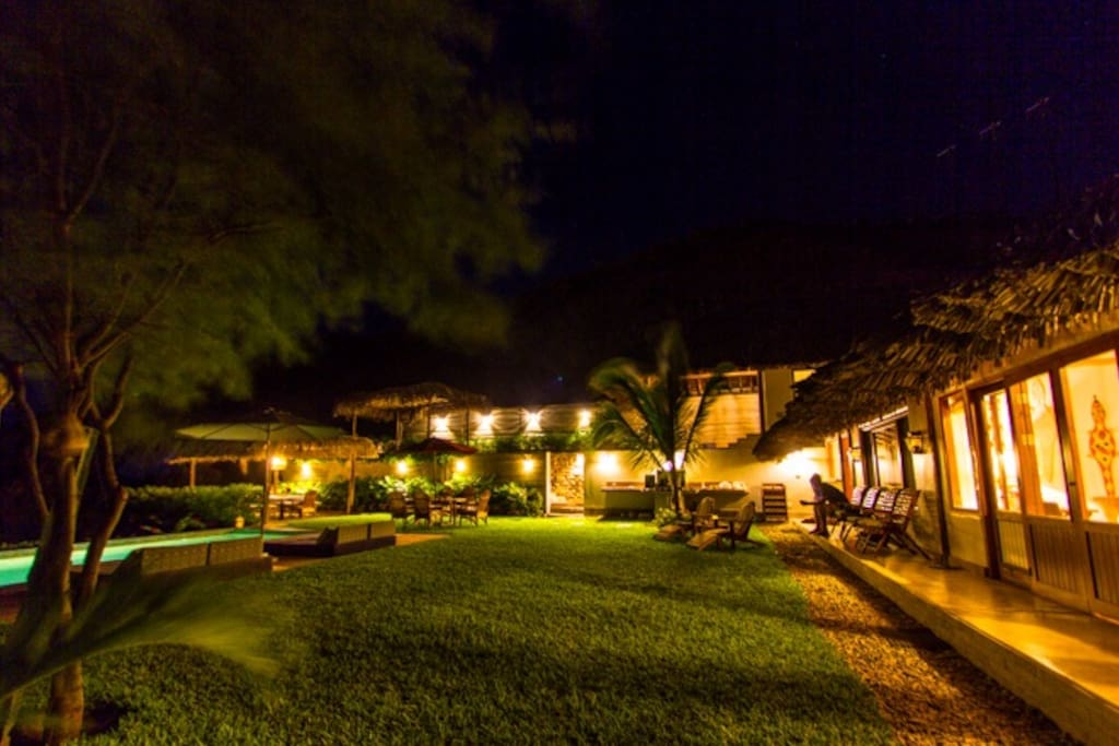 Spectacular night ambiance.
