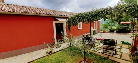 The villa in the centar of Motovun