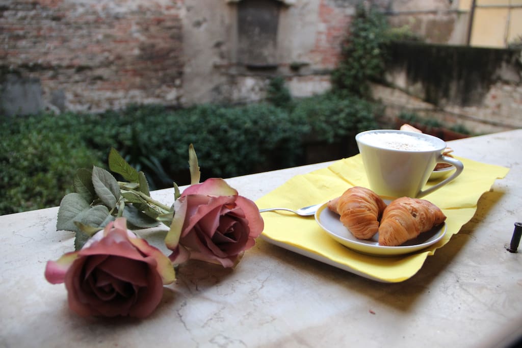 Breakfast with a view