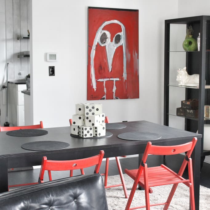 large dining space