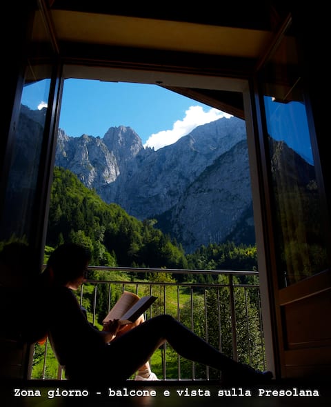 The mountains' silence