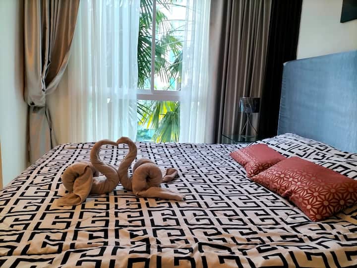 City Center Residence Pattaya With Pool View - Pattaya