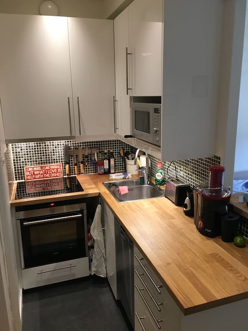 Newly renovated kitchen with everything that you might need.