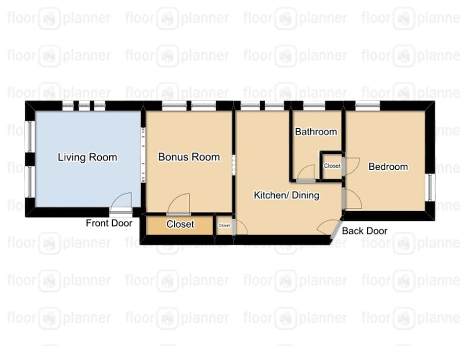 The Floor Plan Of Your Private Apartment