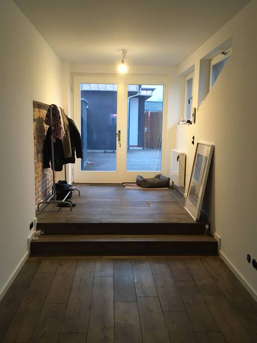Entrance from own rooftop terrace