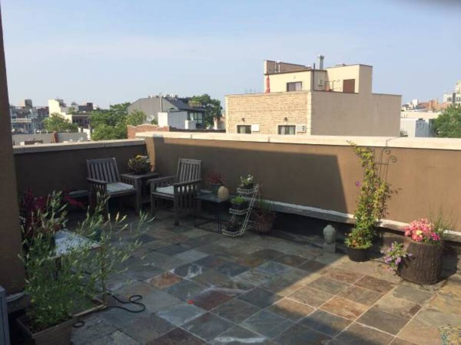 Private Rooftop Patio