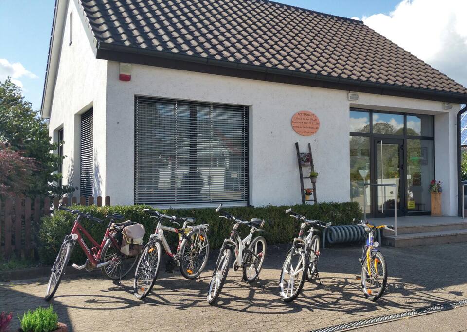 Bicycles for our guests