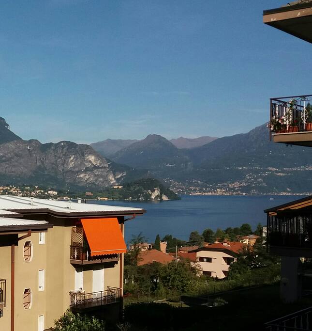 vista dal terrazzo