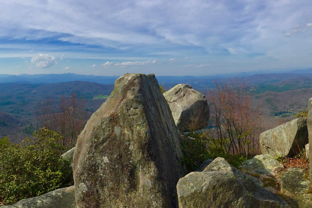 Big Views over Hendersonville, NC.