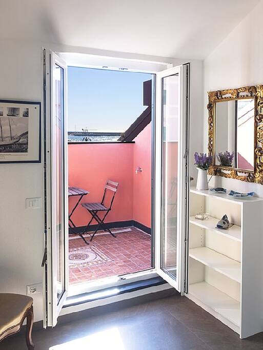 Terrazzo vista mare