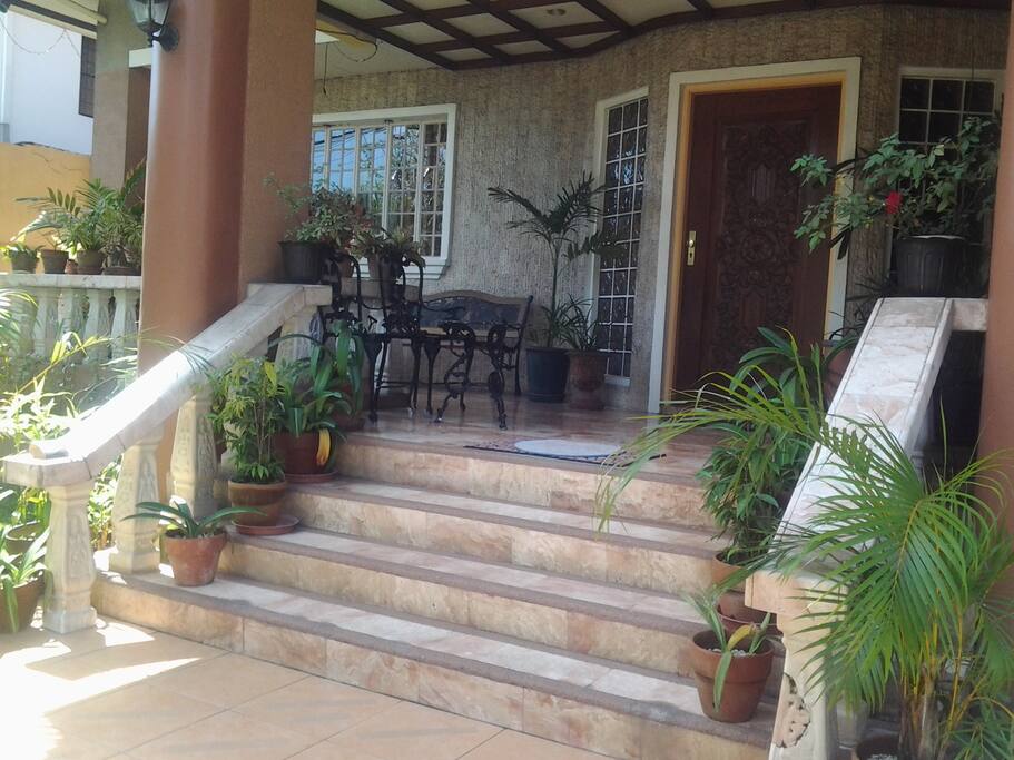 The veranda