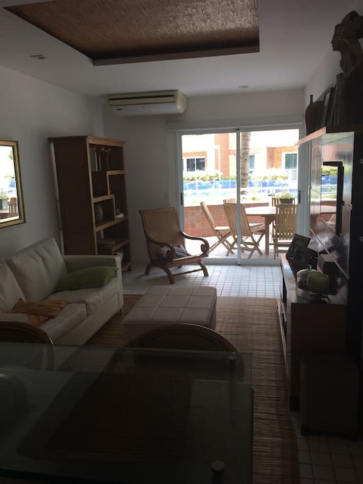 Sala com Sofá cama