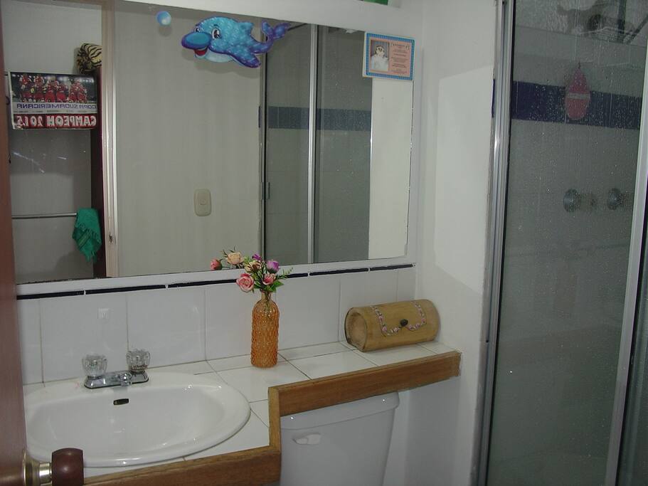 Habitación con baño privado