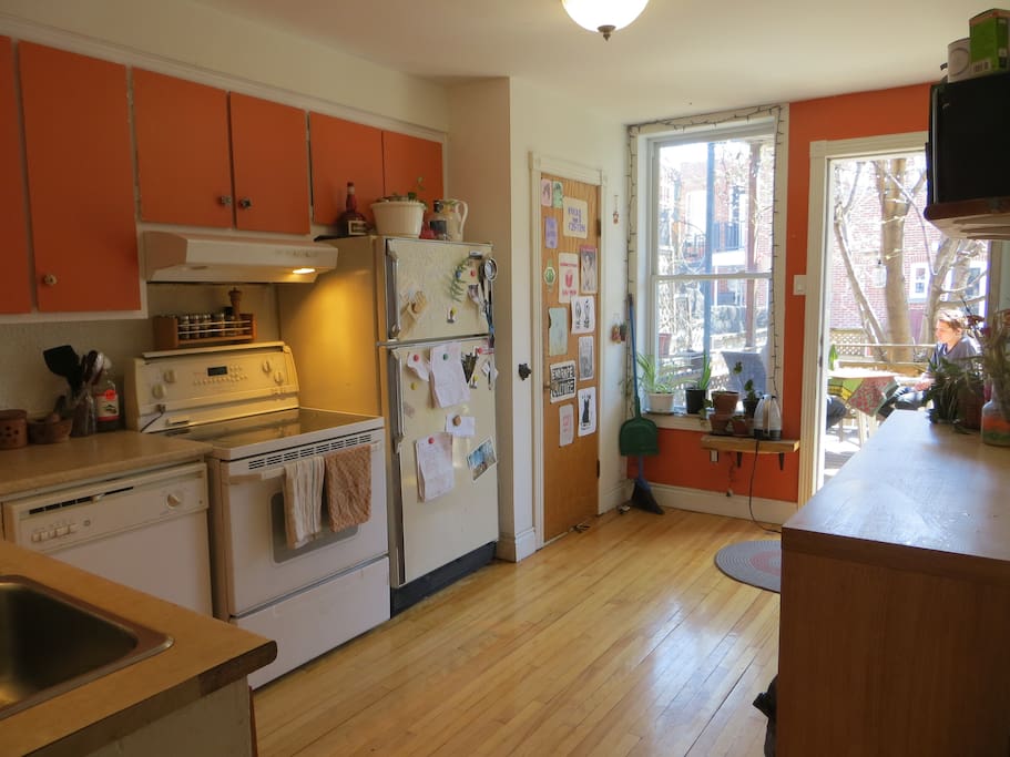 The kitchen