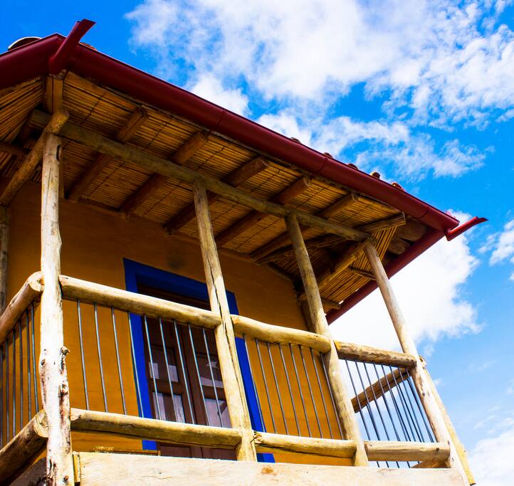 Balcón de la habitación principal.