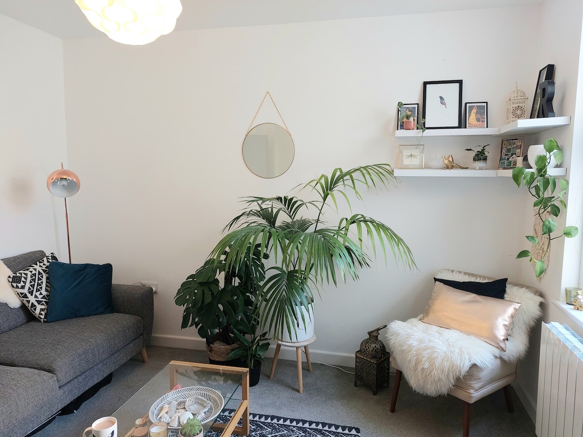 Top Airbnb: stylish 1 bed with garden by the sea in Newtimber