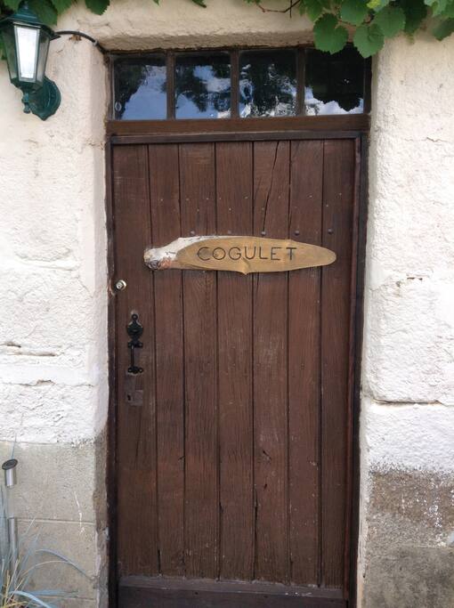 150 year old front door amongst the many original features