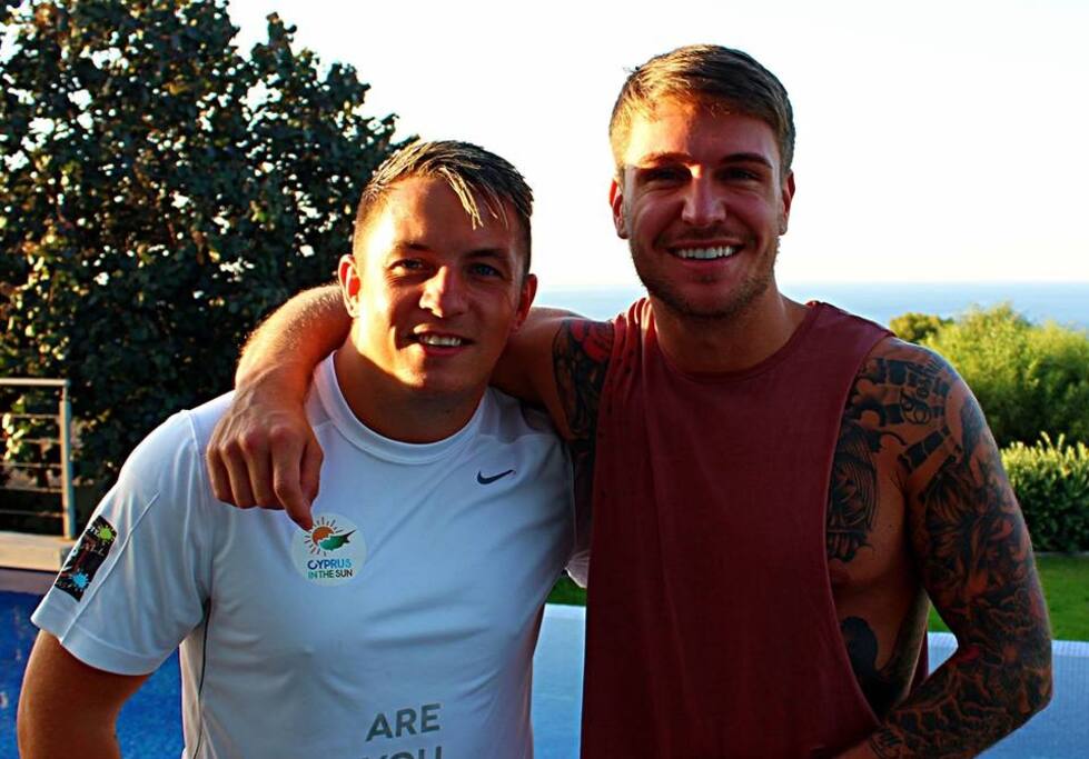 Head Holiday Rep Ash With DJ & Singer Tom Zanetti