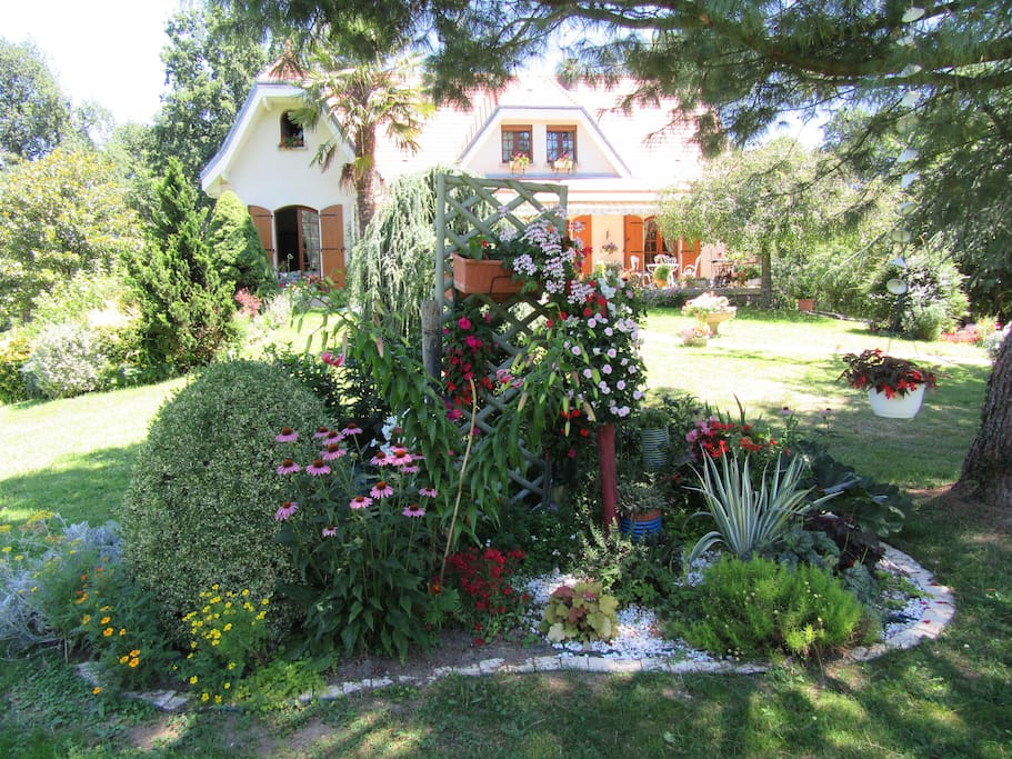 Le jardin en façade
