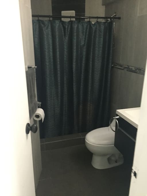 The bathroom