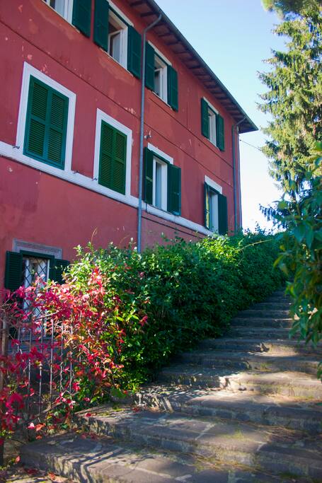 Villa vista laterale dx