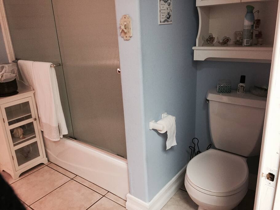 Bathroom-Detached from bedroom however for your use only