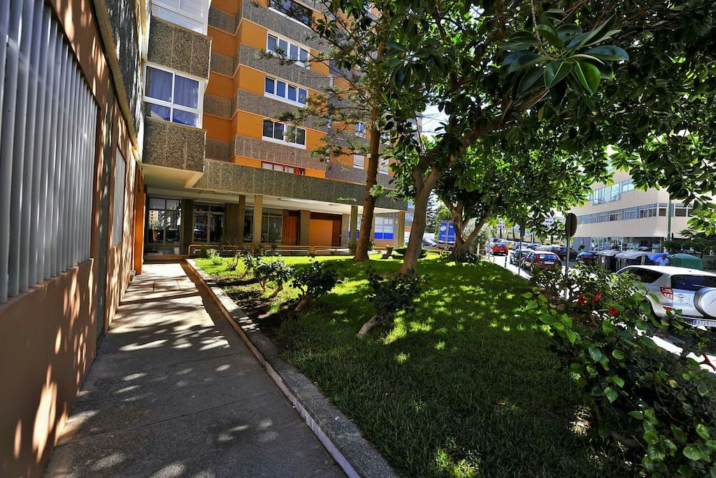 Entrada al edificio