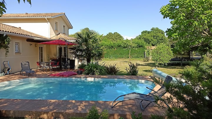 Villa Avec Piscine Proche Lac, Océan, Bassin - Landes