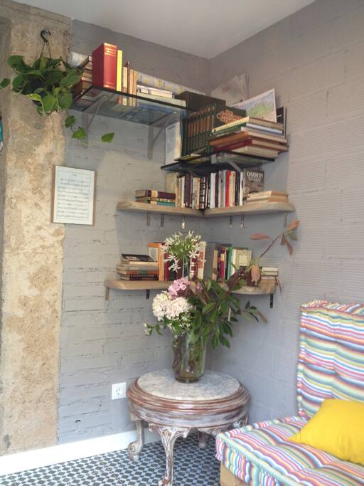 Pequeña sala de estar - biblioteca
Little livingroom - library