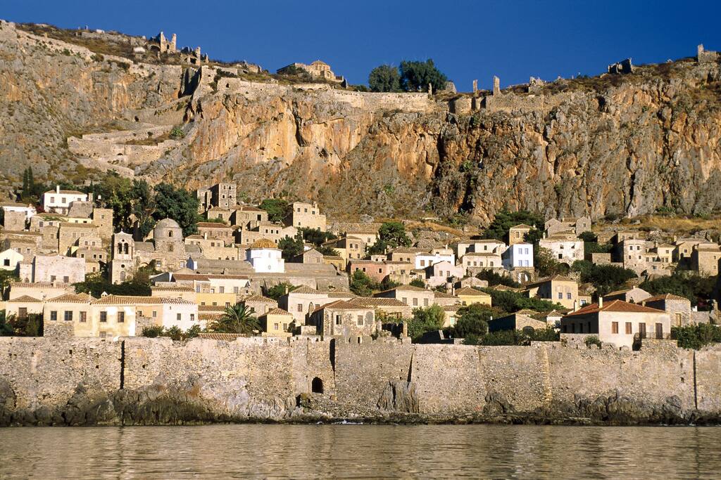 Monemvasia from sea