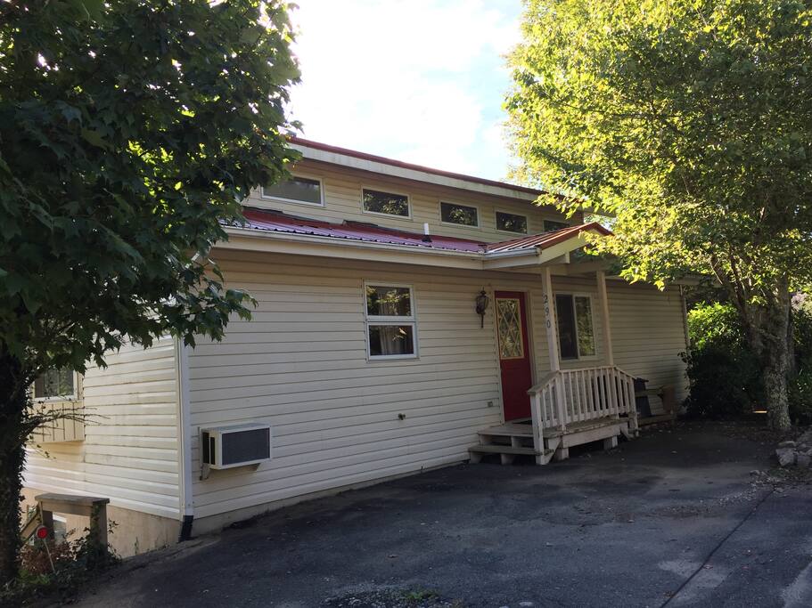 Front of our house.
