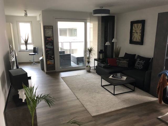 Wohnwand Wohnzimmer Weiß Hochglanz