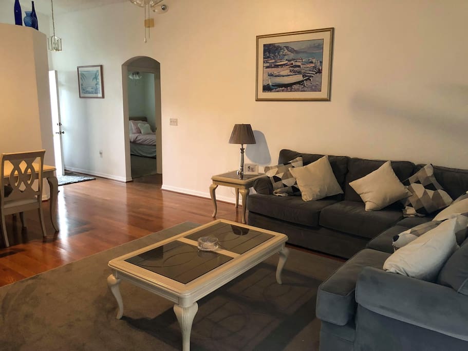 Living Area with TV