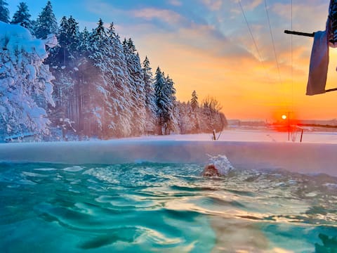 Boutique Ferienhaus.Sauna/Hot-Tub. Nov. stay 7for6