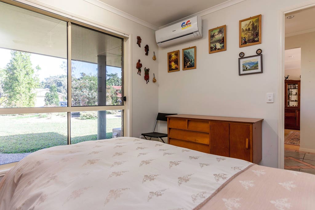 View from single guest bedroom.