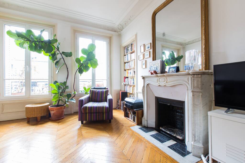 The living room