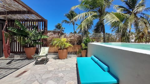 Villa Ekôa, casa Ayty, icarai de amontada
