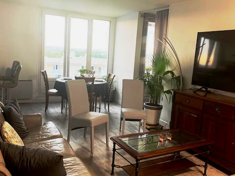 85 m2 apartment near Paris with breathtaking views