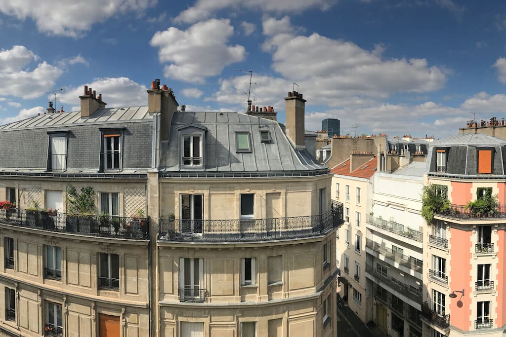 view from the bedroom
