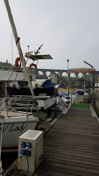 Marina down by the Rance