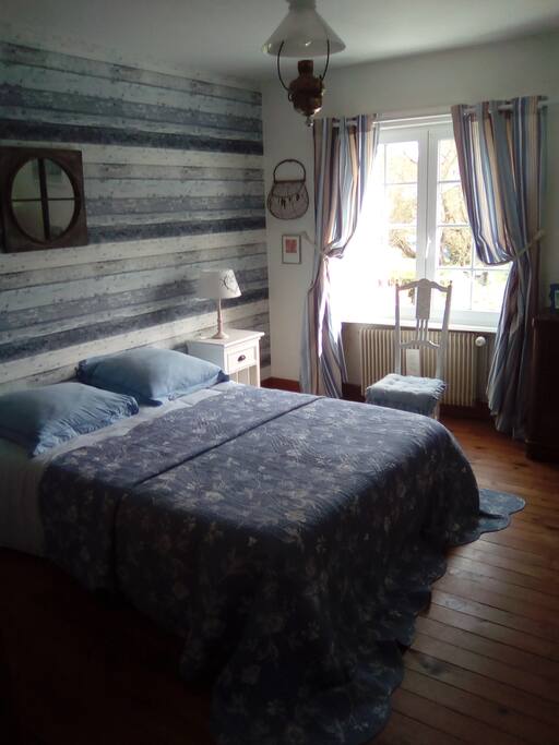 Chambre bleue