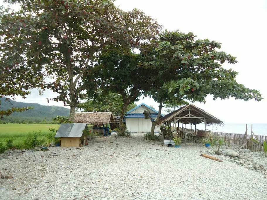 Side view from the property that comes with cottages when you want to do outdoors stuffs.