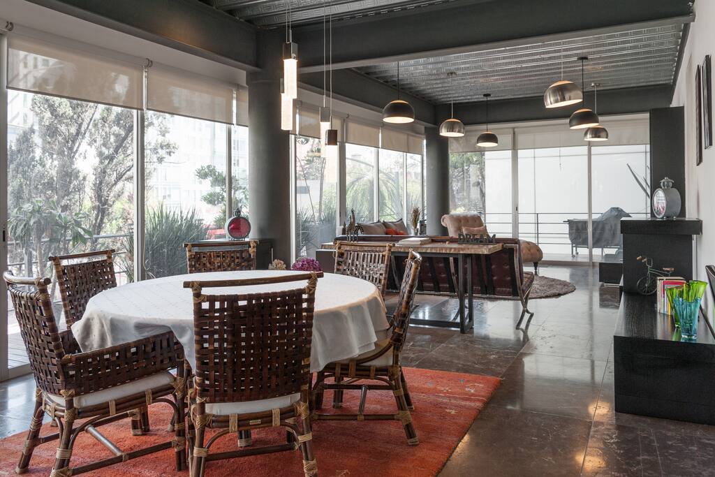 Dining and living room - very big space
