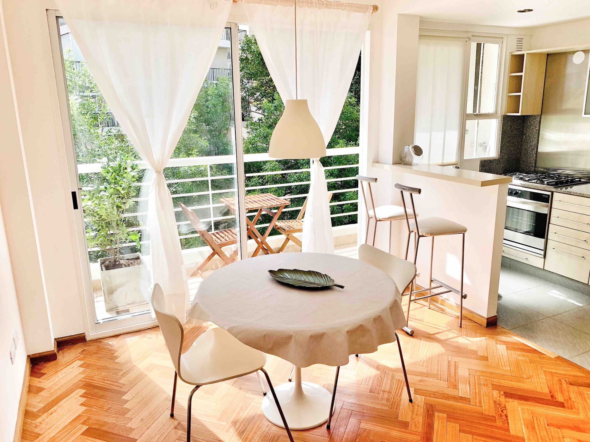 Apartamento de 1 quarto em Palermo