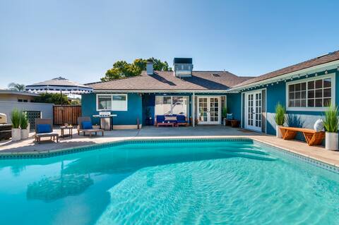 Mid Century Modern POOL HOME w/ GAME ROOM