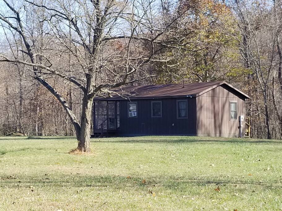 Plenty of privacy! Here's a view of the exterior.