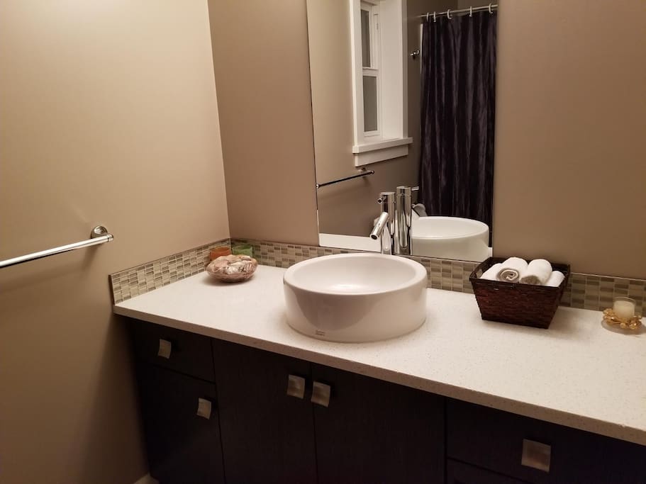 private bathroom for you to enjoy!